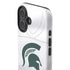 Michigan State University White Jersey iPhone 16 Plus Impact Case