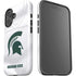 Michigan State University White Jersey iPhone 16 Plus Impact Case