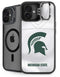 Michigan State University White Jersey iPhone 16 Plus Kickstand Case