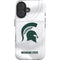 Michigan State University White Jersey iPhone 16 Plus Magsafe Impact Case
