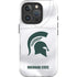 Michigan State University White Jersey iPhone 16 Pro Impact Case