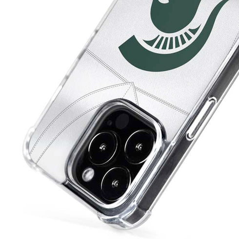 Michigan State University White Jersey iPhone 16 Pro MagSafe Case