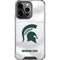 Michigan State University White Jersey iPhone 16 Pro Max Clear Case