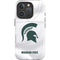 Michigan State University White Jersey iPhone 16 Pro Max Impact Case