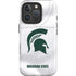 Michigan State University White Jersey iPhone 16 Pro Max Magsafe Impact Case