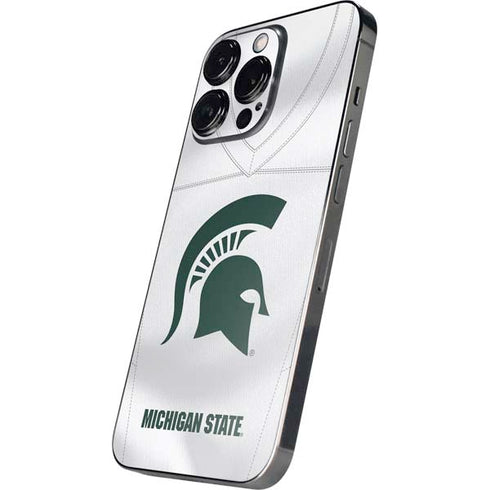 Michigan State University White Jersey iPhone 16 Pro Max Skin