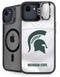 Michigan State University White Jersey iPhone 16e Kickstand Case