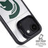 Michigan State University White Jersey iPhone 16e Kickstand Case