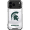Michigan State University White Jersey iPhone 18 Pro Max Clear Case