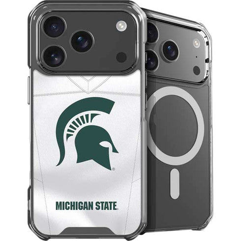 Michigan State University White Jersey iPhone 18 Pro Max MagSafe Case