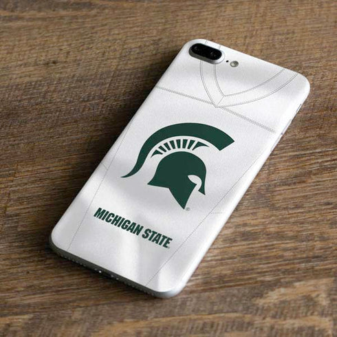 Michigan State University White Jersey iPhone 7 Plus Skin