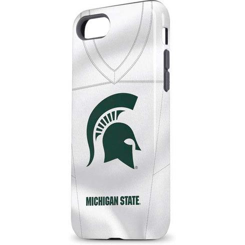 Michigan State University White Jersey iPhone 8 Pro Case