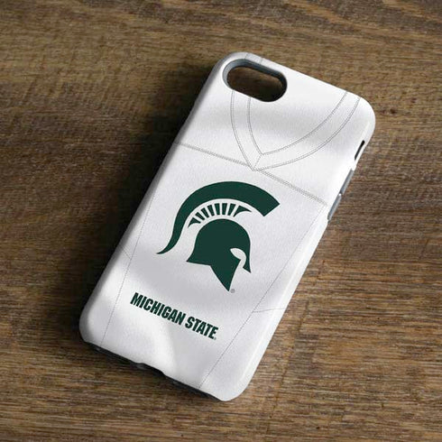 Michigan State University White Jersey iPhone 8 Pro Case