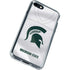 Michigan State University White Jersey iPhone SE (2nd & 3rd Gen) Clear Case