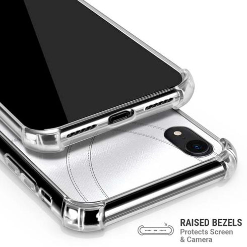 Michigan State University White Jersey iPhone XR Clear Case