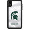 Michigan State University White Jersey iPhone XR Waterproof Case