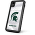 Michigan State University White Jersey iPhone XR Waterproof Case