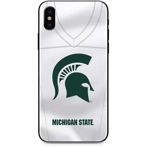 Michigan State University White Jersey iPhone XS Max Skin