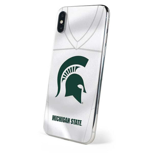 Michigan State University White Jersey iPhone XS Max Skin