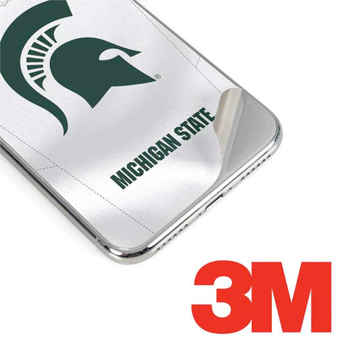 Michigan State University White Jersey iPhone XS Max Skin