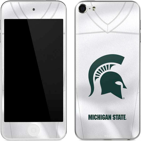 Michigan State University White Jersey Apple iPod Skin