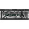 Michigan State University White Jersey K95 RGB PLATINUM Mechanical Gaming Keyboard Skin