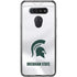 Michigan State University White Jersey LG K51/Q51 Clear Case