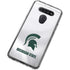 Michigan State University White Jersey LG K51/Q51 Clear Case