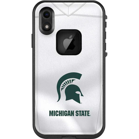 Michigan State University White Jersey LifeProof Fre iPhone Skin