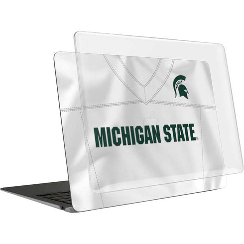 Michigan State University White Jersey MacBook Air 13in (2020) Case plus Skin