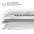Michigan State University White Jersey MacBook Air 13in (2020) Case plus Skin