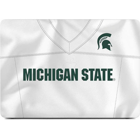 Michigan State University White Jersey Apple MacBook Air Skin