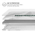 Michigan State University White Jersey MacBook Pro 13in (2020) Case plus Skin