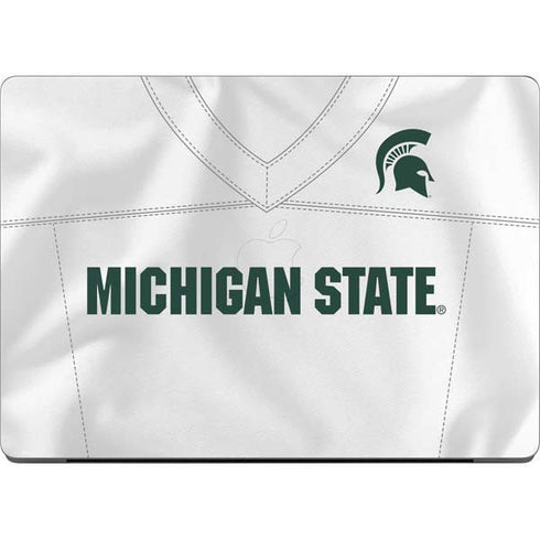 Michigan State University White Jersey MacBook Pro 14in (2021-24) Skin
