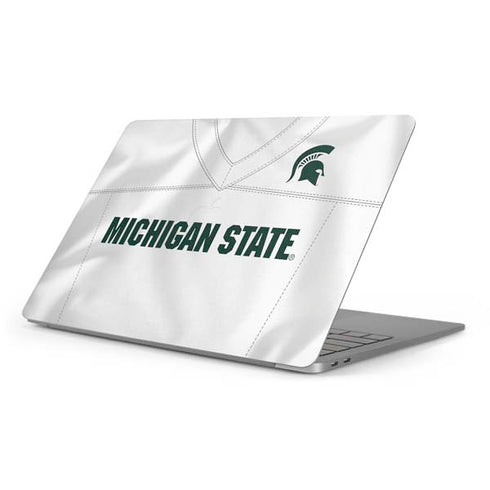 Michigan State University White Jersey Apple MacBook Pro 16-inch Skin