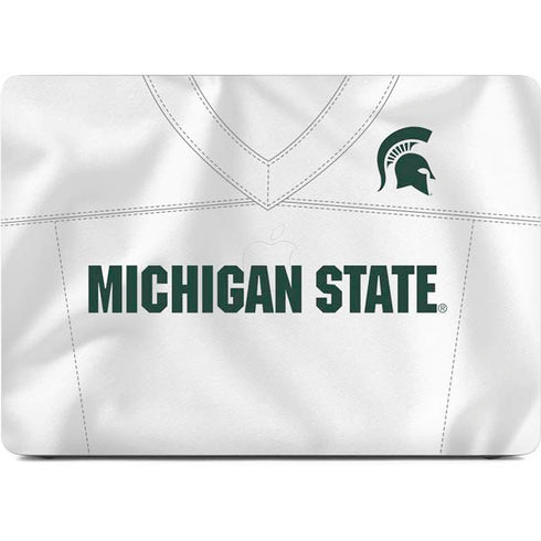 Michigan State University White Jersey Apple MacBook Pro 16-inch Skin