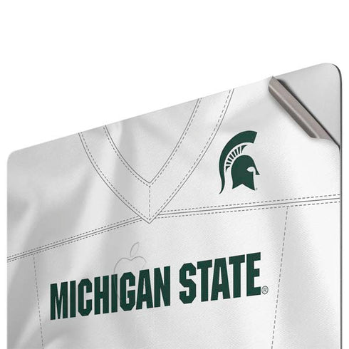 Michigan State University White Jersey Apple MacBook Pro 16-inch Skin