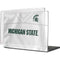 Michigan State University White Jersey MacBook Pro 16in (2021-25) Case plus Skin