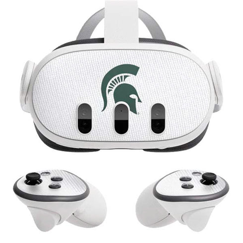 Michigan State University White Jersey Meta Quest 3 Skin