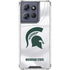 Michigan State University White Jersey Moto G Play 5G (2025) Clear Case