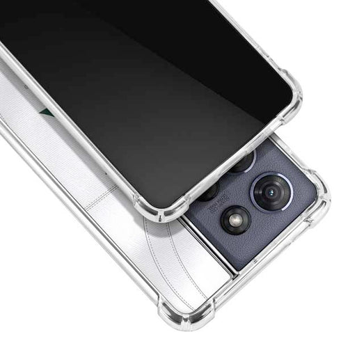 Michigan State University White Jersey Moto G Play 5G (2025) Clear Case