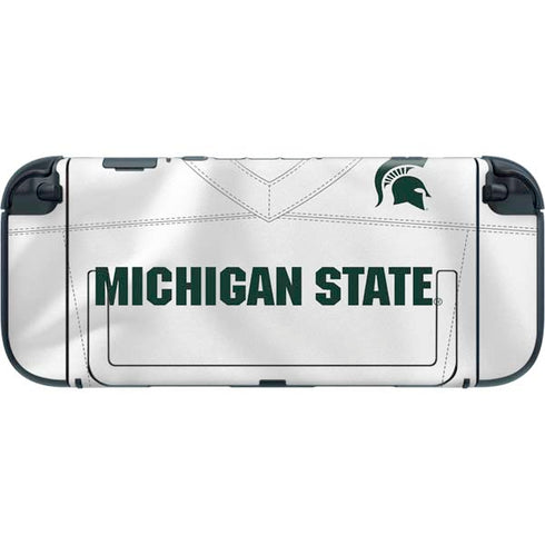 Michigan State University White Jersey Nintendo Switch 2 (2025) with Joy-Con Skin