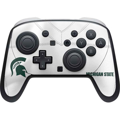 Michigan State University White Jersey Nintendo Skins