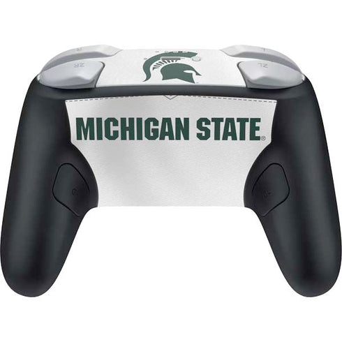 Michigan State University White Jersey Nintendo Switch 2 (2025) Pro Controller Skin