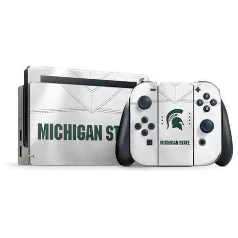 Michigan State University White Jersey Nintendo Skins
