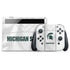 Michigan State University White Jersey Nintendo Switch OLED (2021) Skin