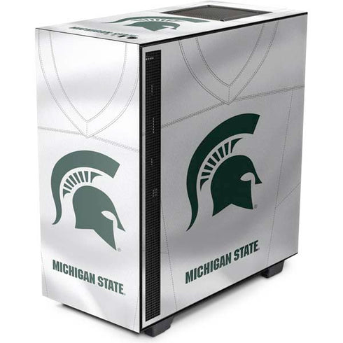 Michigan State University White Jersey NZXT H510 Compact ATX Mid-Tower Case Skin