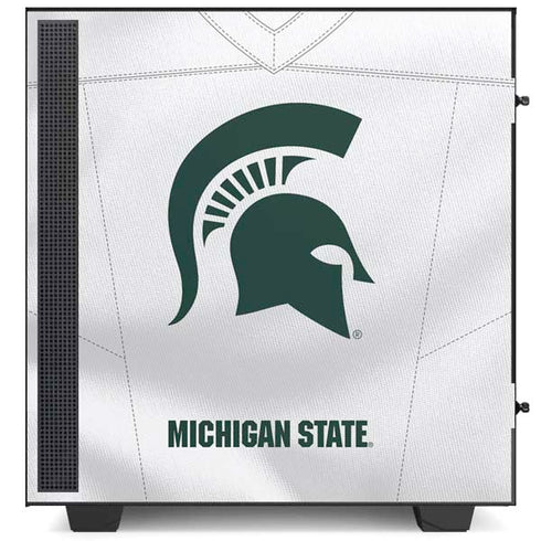 Michigan State University White Jersey NZXT H510 Compact ATX Mid-Tower Case Skin