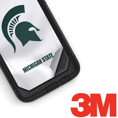 Michigan State University White Jersey Otterbox Commuter Galaxy Skin