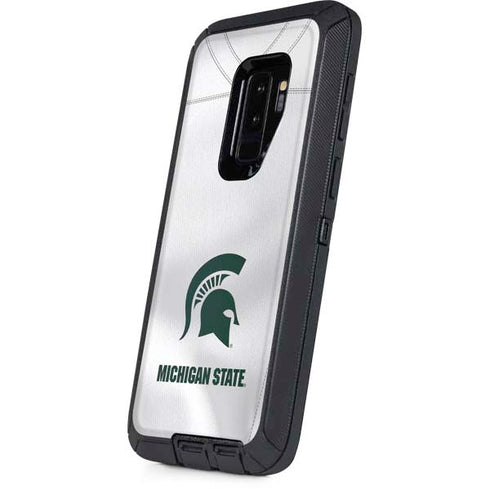 Michigan State University White Jersey Otterbox Defender Galaxy Skin